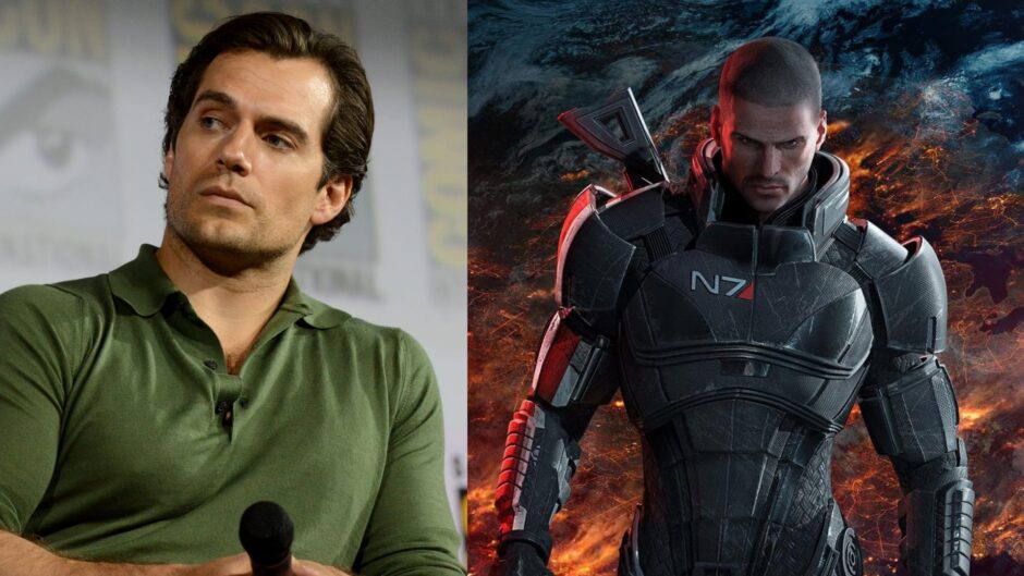 Acteur Henry Cavill teaset Mass Effect film of tv-serie
