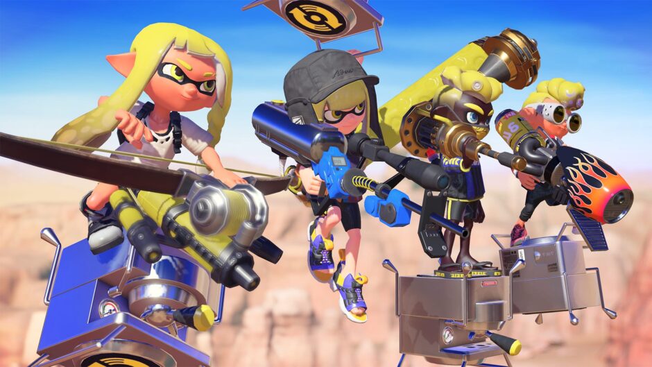Nintendo laat nieuwe multiplayer map zien van Splatoon 3