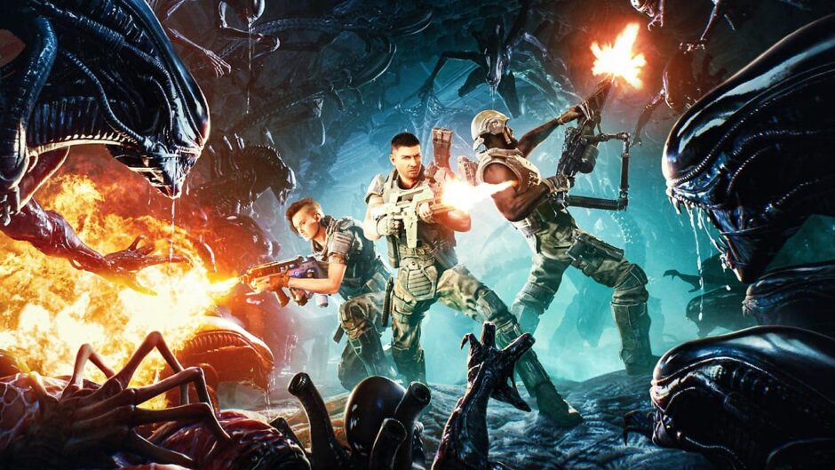 Bekijk hier de allereerste actievolle gameplay van Aliens: Fireteam