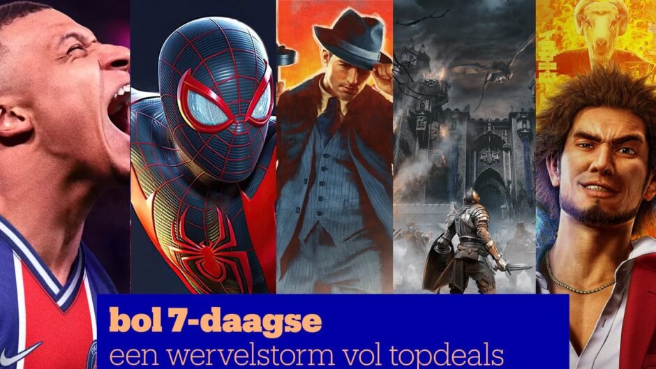 Bol 7-daagse uitverkoop is begonnen met kortingen tot wel 70% op maar liefst 149 topgames