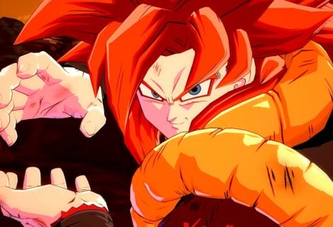 Big bang kamehameha in de launch trailer van Gogeta Super Saiyan 4 voor Dragon Ball FighterZ