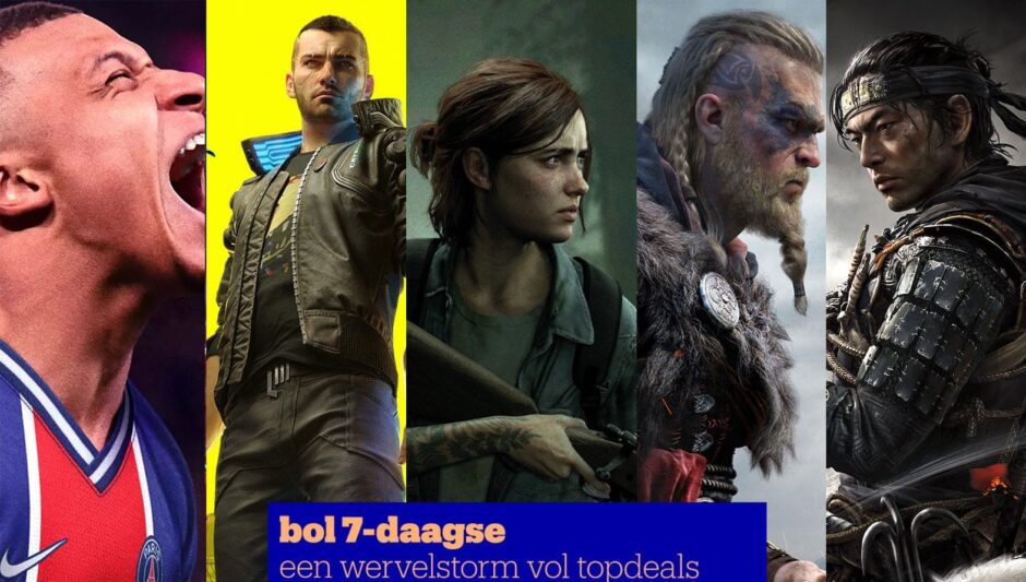 Bol 7-daagse uitverkoop is begonnen met kortingen tot 70% op maar liefst 80 topgames