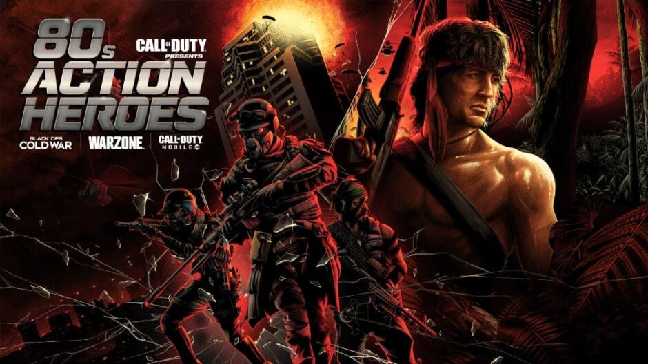 Helden van de jaren 80 waaronder Rambo komen officieel naar meerdere Call of Duty-games