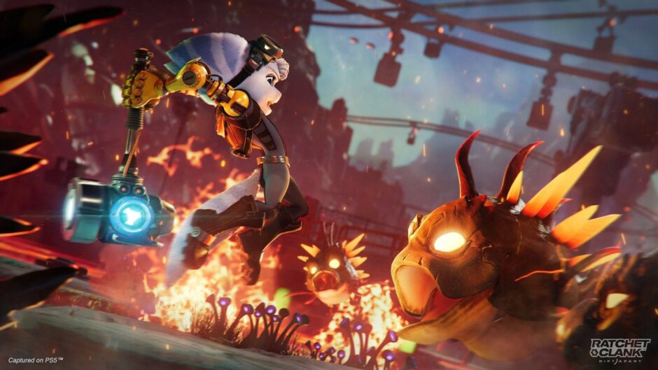 Check hier prachtige nieuwe gameplaybeelden van PS5-exclusieve Ratchet & Clank: Rift Apart
