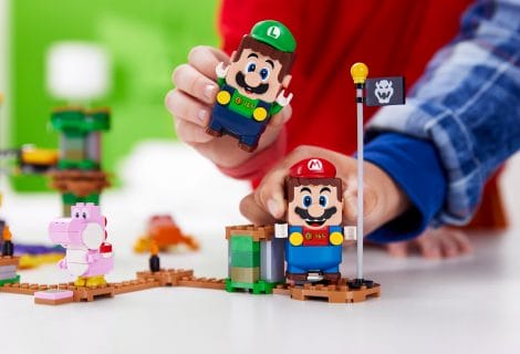 LEGO Luigi kan verbonden worden met LEGO Mario via bluetooth