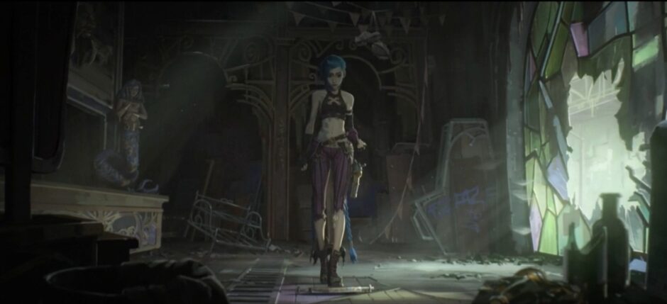 Jinx is erg gefrustreerd in de eerste beelden van League of Legends-serie Arcane voor Netflix