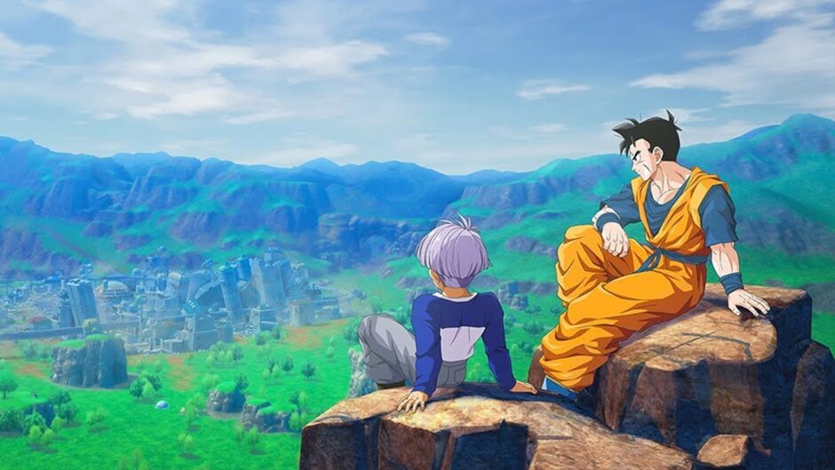 Trunks zweert wraak in de launch trailer van Trunks The Warrior Of Hope voor Dragon Ball Z: Kakarot