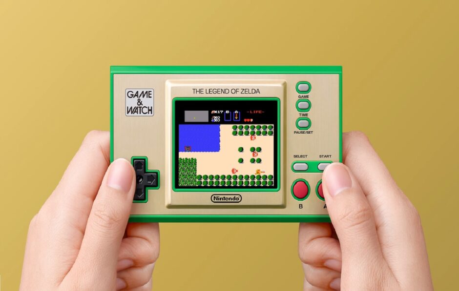 Pure nostalgie, de klassieke Zelda games zijn binnenkort te spelen met de Game & Watch handeld