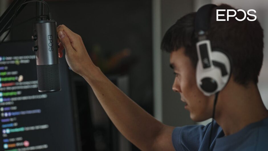 EPOS brengt B20-streamingmicrofoon voor streamers en gamers uit