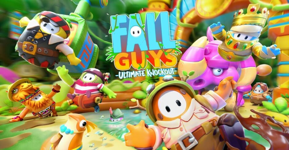 Fall Guys is een jaartje oud en dat wordt in-game groots gevierd