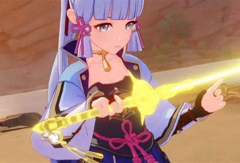 Kamisato Ayaka laat haar zwaardkunsten zien in de nieuwe trailer van Genshin Impact