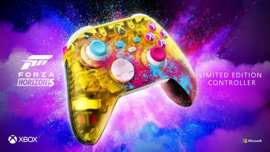 Microsoft kondigt Limited Edition transparante Forza Horizon 5 Xbox-controller aan