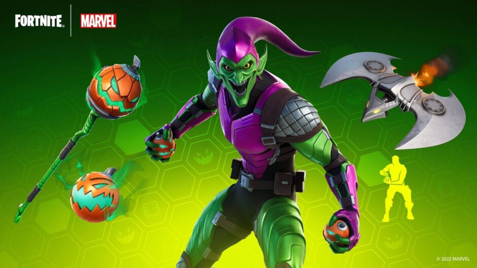 De gevreesde Green Goblin uit Spider-Man is nu beschikbaar in Fortnite