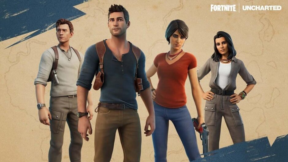 Uncharted-skins komen deze week naar Fortnite