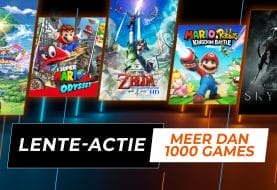 Meer dan 1000 games in de grote lente sale in de Nintendo eShop