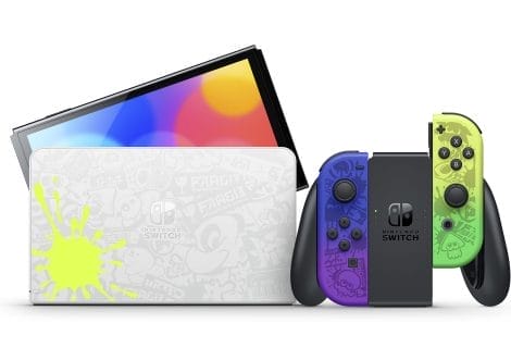 Nintendo kondigt prachtige Splatoon 3 Limited Edition aan van de Nintendo Switch OLED