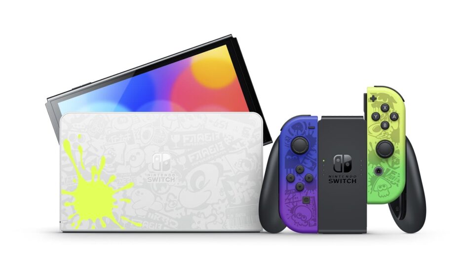 Nintendo kondigt prachtige Splatoon 3 Limited Edition aan van de Nintendo Switch OLED