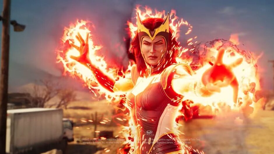 Wanda gebruikt chaos magic in de nieuwe trailer van Marvel’s Midnight Suns