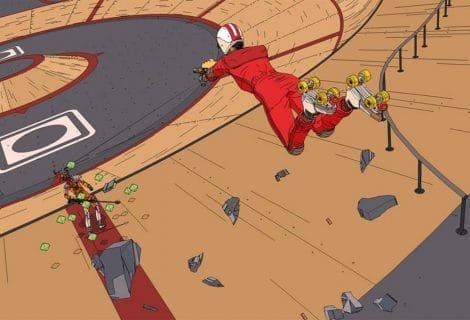 Unieke schiet-skatespel Rollerdrome haalt hoge reviewscores, launch trailer vrijgegeven
