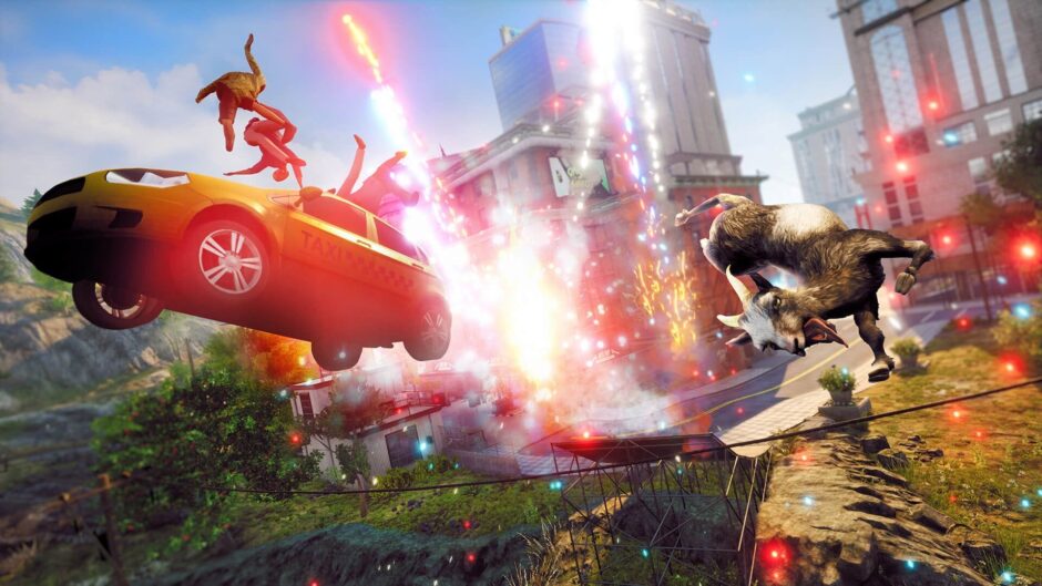 Eerste gameplay trailer van Goat Simulator 3 laat chaotische beelden zien