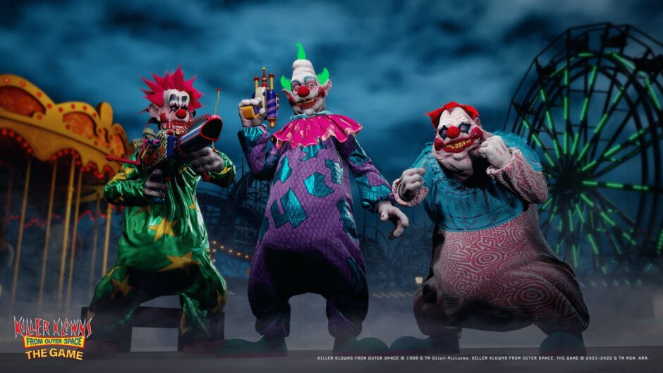 Film ‘Killer Klowns’ krijgt een game genaamd Killer Klowns from Outer Space: The Game