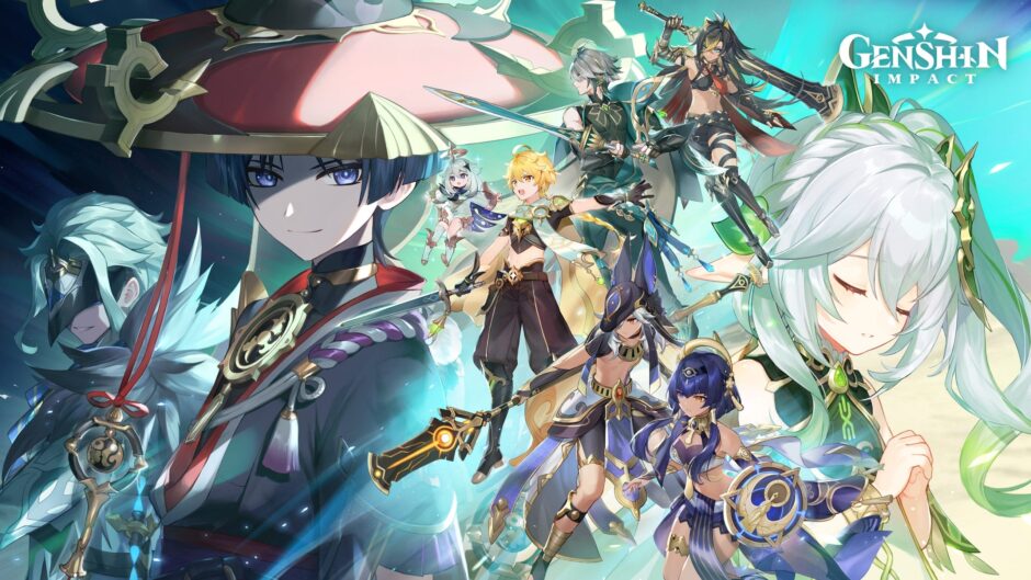 Drie nieuwe personages, het woestijn en meer in de grote Gensin Impact 3.1 update
