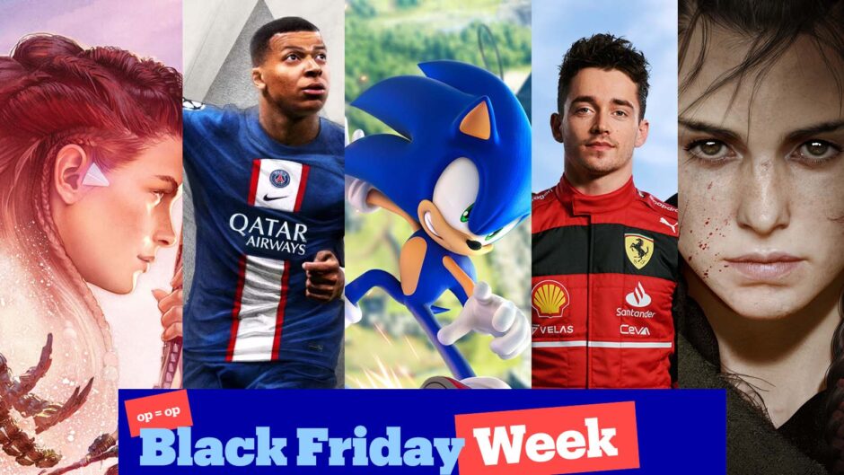 Bol begint met de grote Black Friday Sale, mega kortingen  op games, accessoires, laptops en meer
