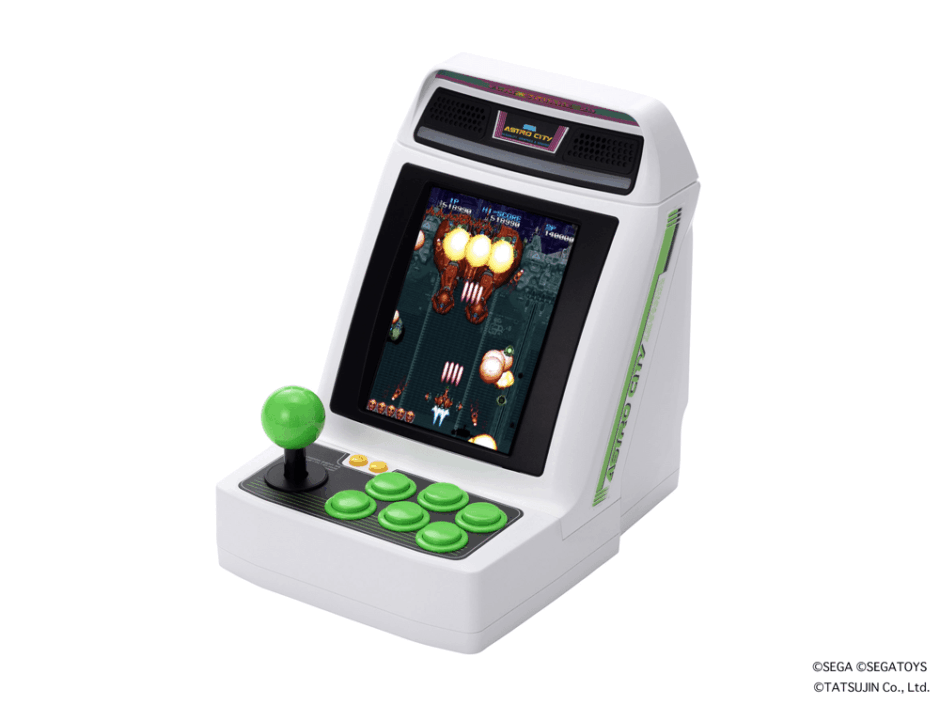 SEGA Astro City Mini V met 22 klassieke games komt naar Europa