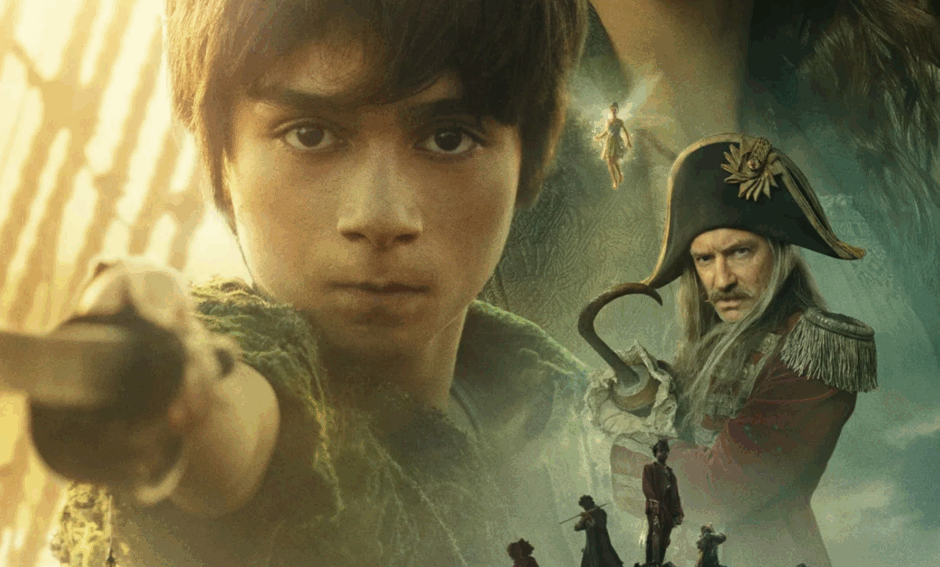 Eerste trailer van nieuwe Peter Pan-film gedropt, met onherkenbare Jude Law als Kapitein Haak