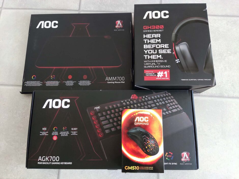 Getest: Meerdere gaming peripherals van AOC, zijn deze de moeite waard?