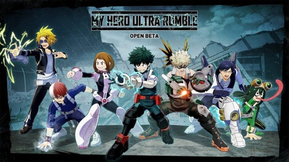 Open bèta van Battle Royale game My Hero Ultra Rumble begint volgende week