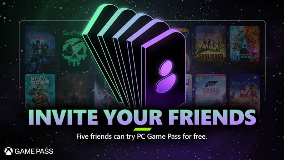 Microsoft geeft gamers de mogelijkheid om vrienden twee weken lang gratis uit te nodigen voor Xbox Game Pass Ultimate