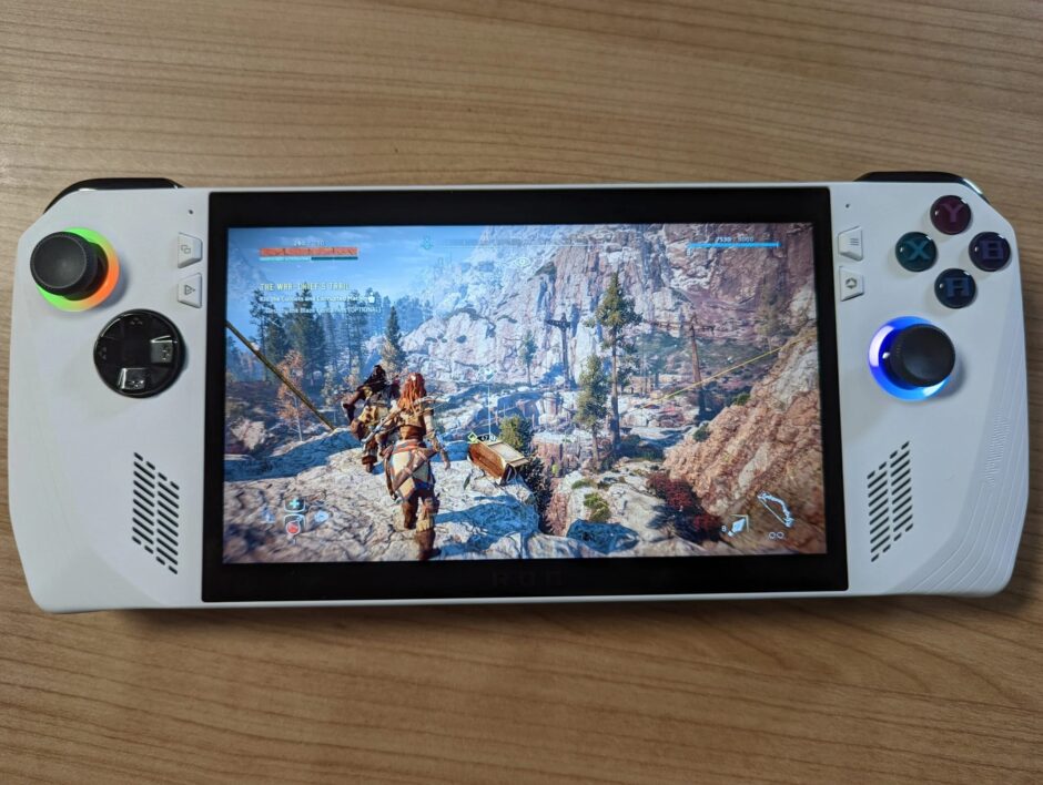 ROG Ally PC gaming handheld heeft nu ondersteuning voor Gyro controls