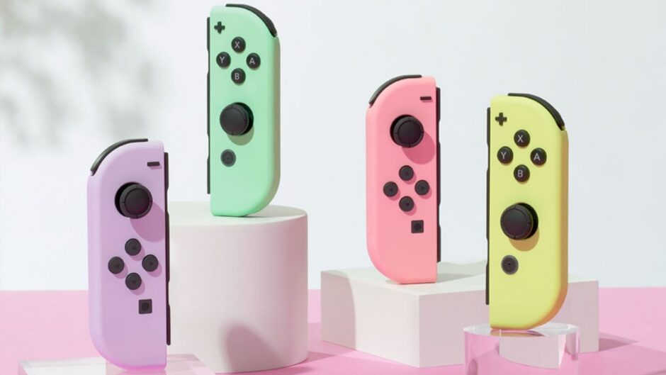 Nintendo komt met vier nieuwe kleurenopties van de Switch Joy-Con-controller