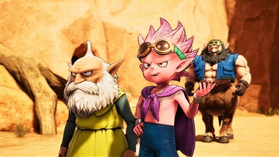 Bekijk hier 12 minuten aan uitgebreide gameplay van Sand Land, van de bedenker van Dragon Ball