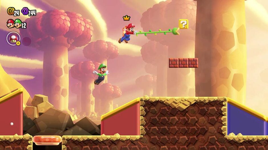 Super Mario Bros. Wonder lijkt pure fun in 15 minuten aan kleurrijke gameplay