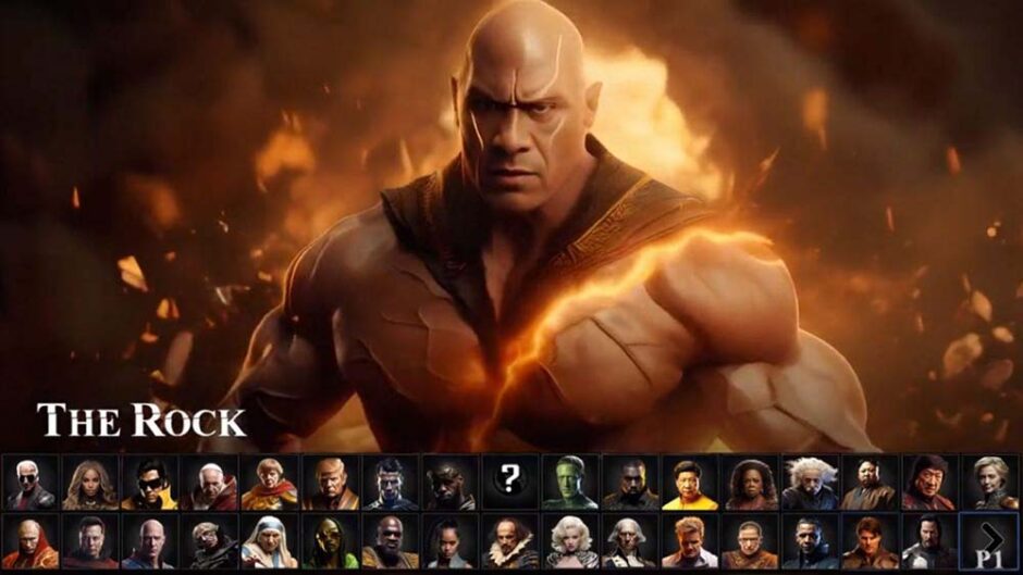Hilarisch, geweldig en een beetje eng, dit is een celebrity-versie van een Mortal Kombat-roster