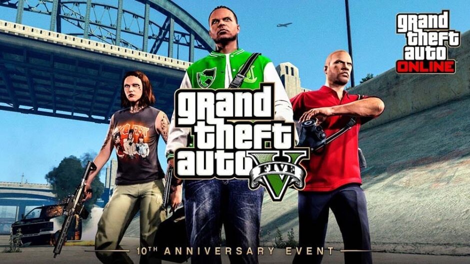 GTA V viert 10 jaar bestaan met content voor GTA Online