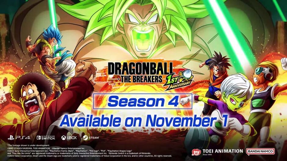 7 vs 1 multiplayer game Dragon Ball The Breakers krijgt Broly als een nieuwe Raider