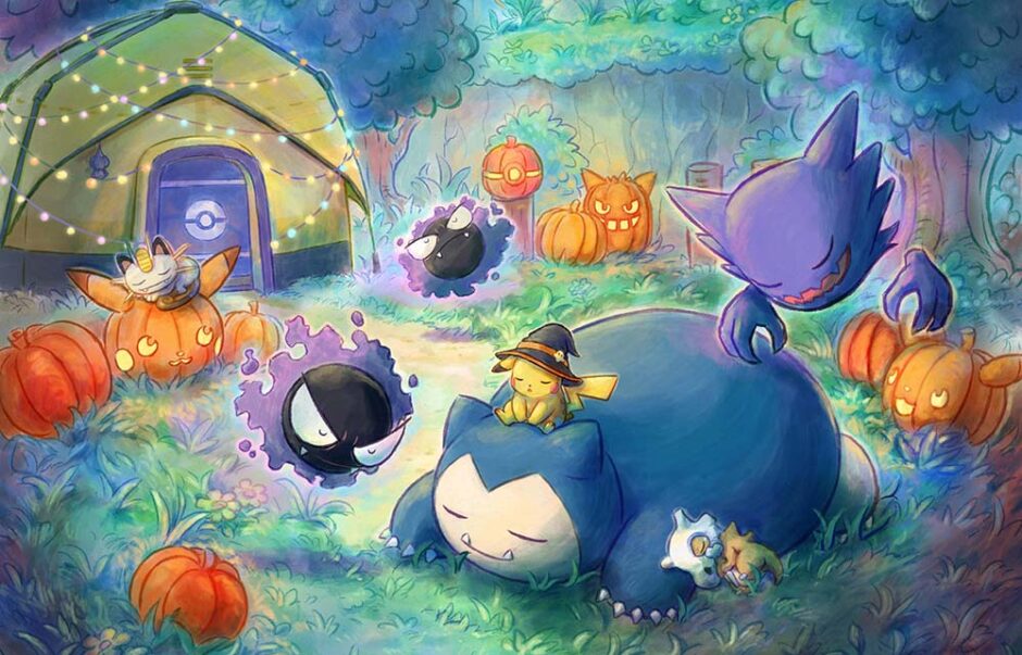 Unieke game Pokémon Sleep viert Halloween met Ghost type Pokémon